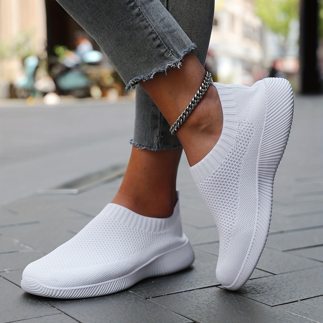 Enkle slip-on sneakers voor dames