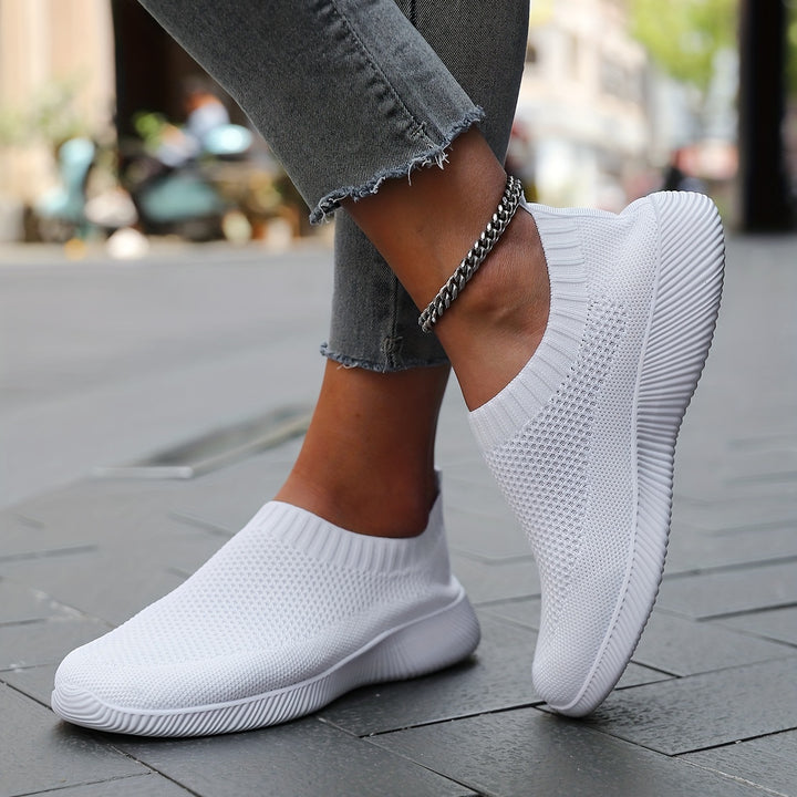 Enkle slip-on sneakers voor dames