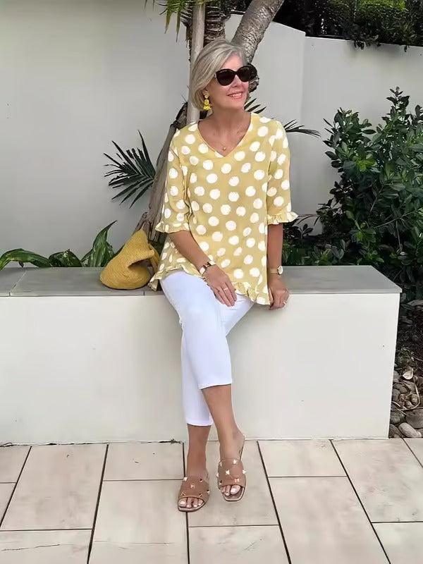 Riley | Elegante vintage top