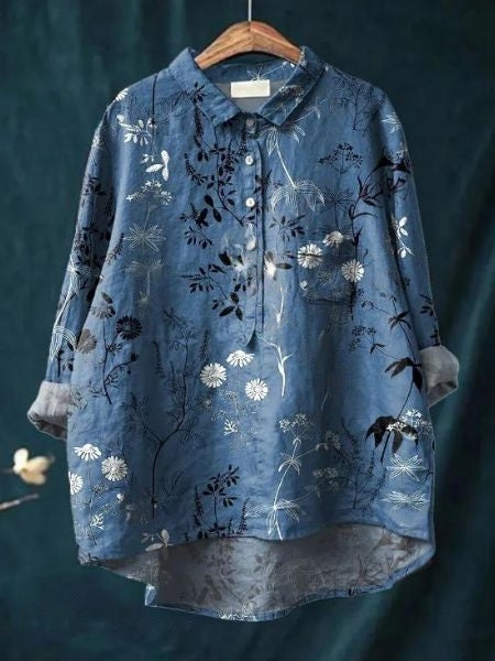Thyra – Bloemenprint blouse