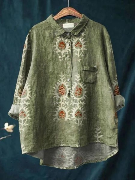 Thyra – Bloemenprint blouse