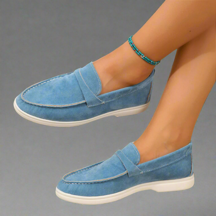 Jane | Elegante mocassins van suède