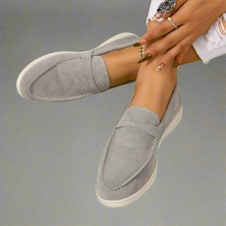 Jane | Elegante mocassins van suède