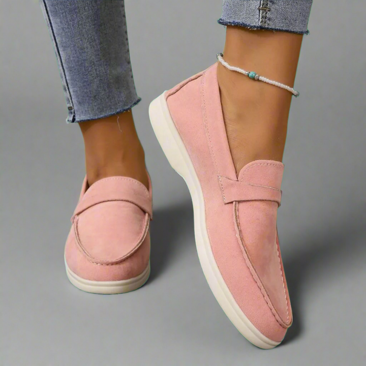 Jane | Elegante mocassins van suède