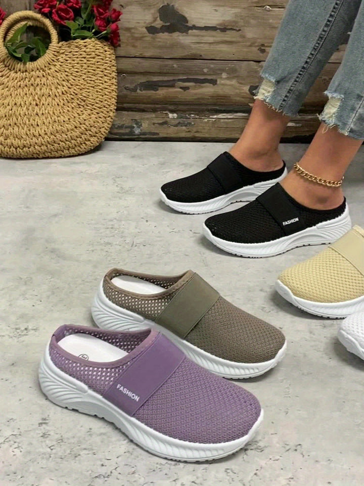Lunaria - Slip-on casual sneakers voor dames