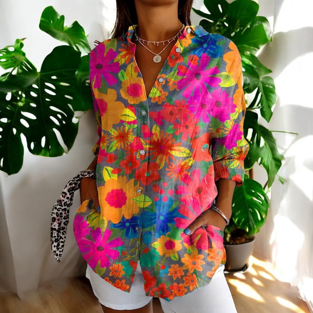Signe - Vintage blouse voor elke dag