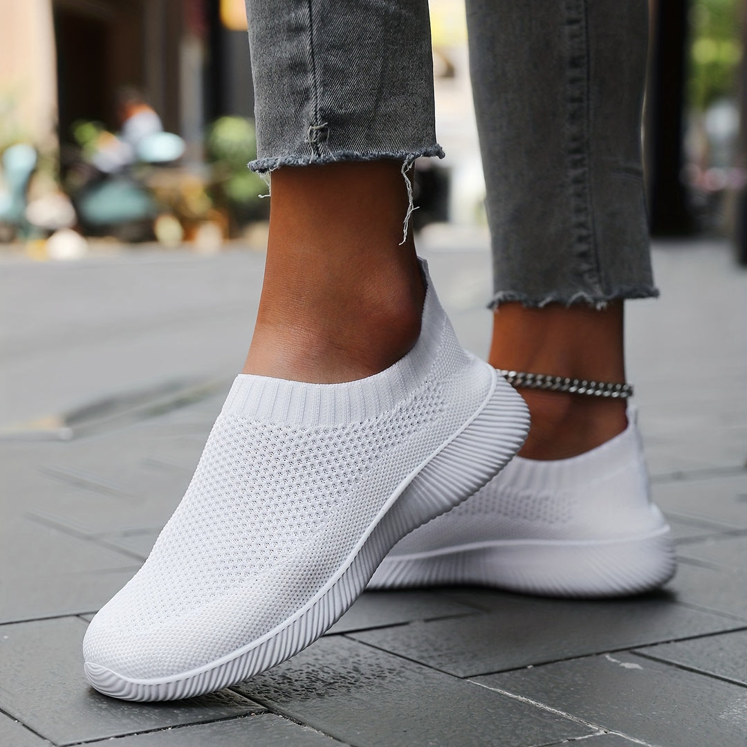 Enkle slip-on sneakers voor dames