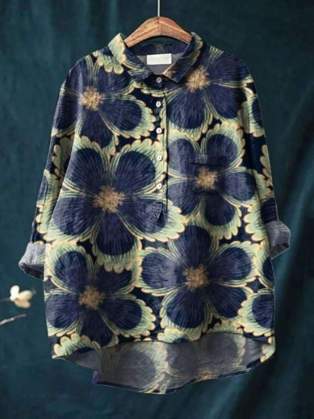 Thyra – Bloemenprint blouse