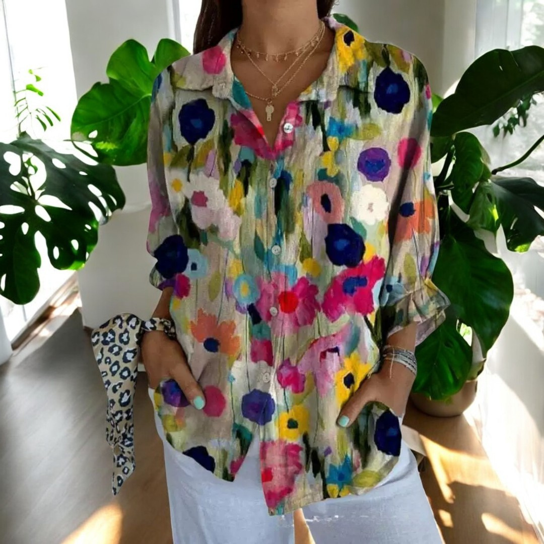 Signe - Vintage blouse voor elke dag
