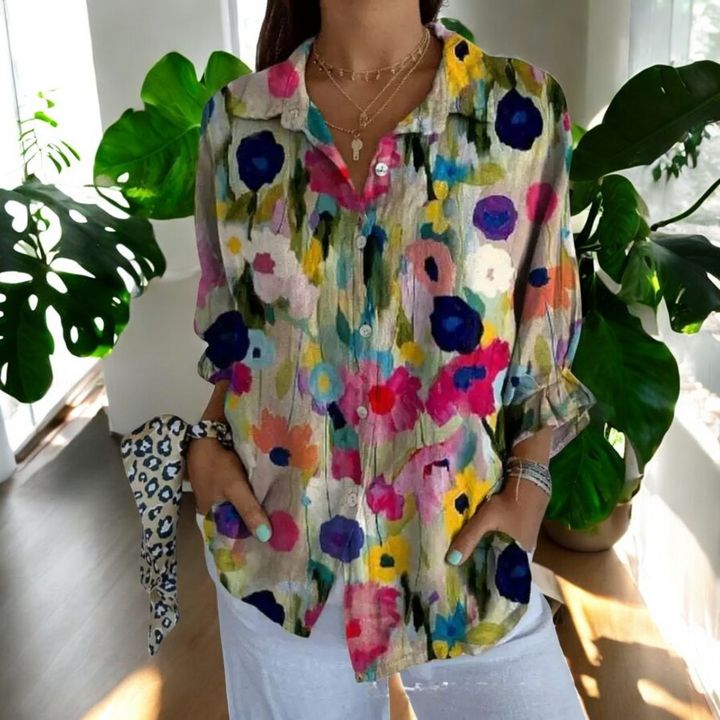Signe - Vintage blouse voor elke dag