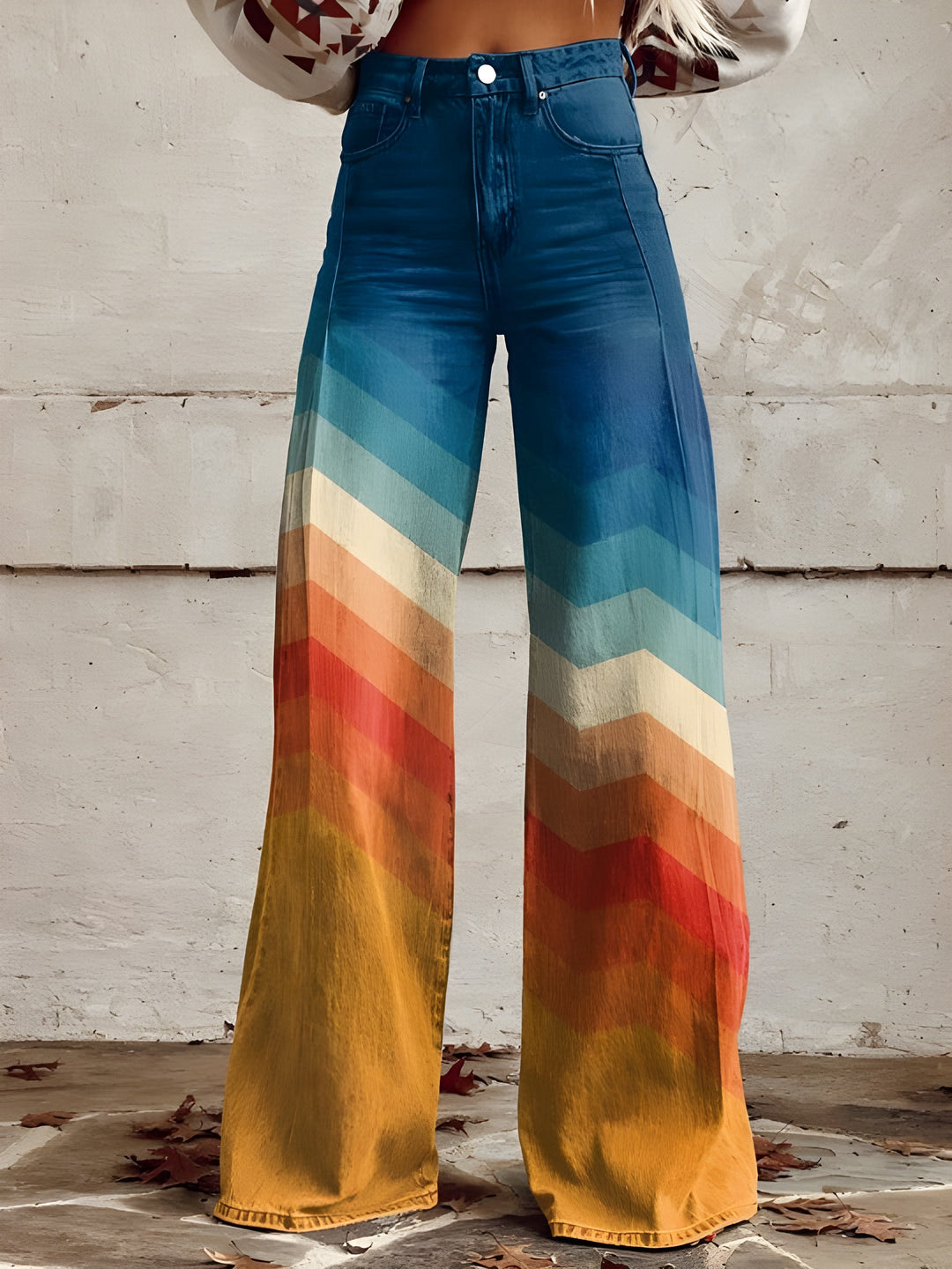 Boho Broek Dames met Wijde Pijpen – Comfortabel & Stijlvol