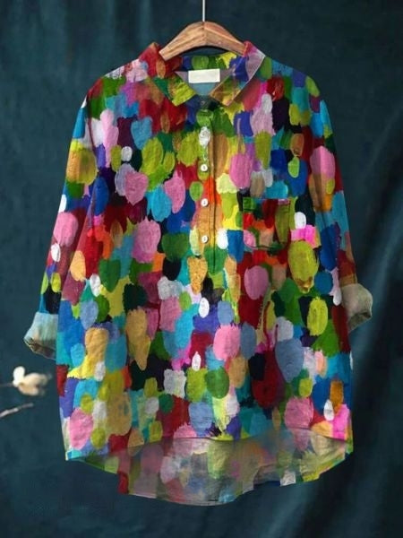Thyra – Bloemenprint blouse