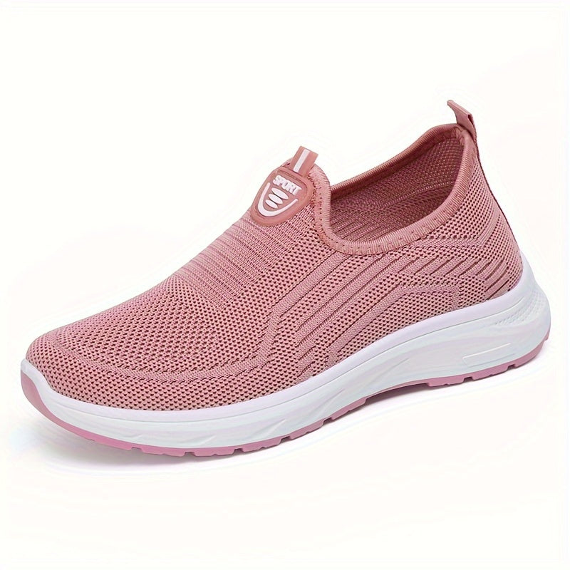 Veloura - Ademende effen slip-on modeschoenen