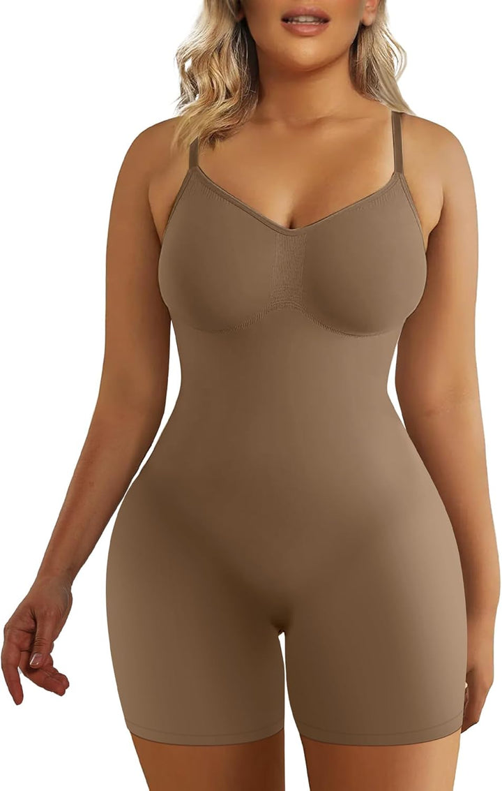 ShapeQueen™ Open-Bust fuld bodysuit