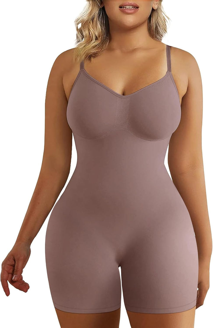 ShapeQueen™ Open-Bust fuld bodysuit