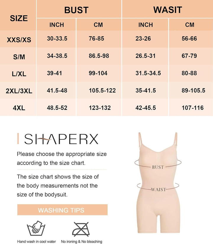 ShapeQueen™ Open-Bust fuld bodysuit