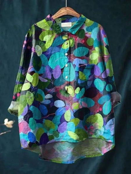 Thyra – Bloemenprint blouse