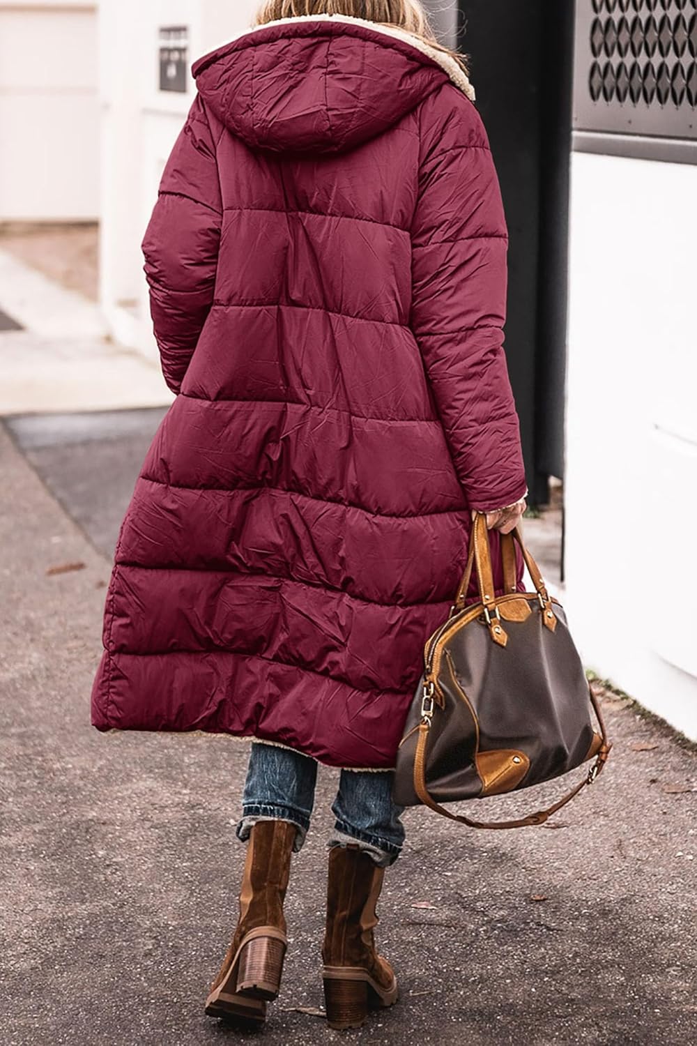 Warme Lange Dames Winterjas met Capuchon – Stijlvol & Comfortabel