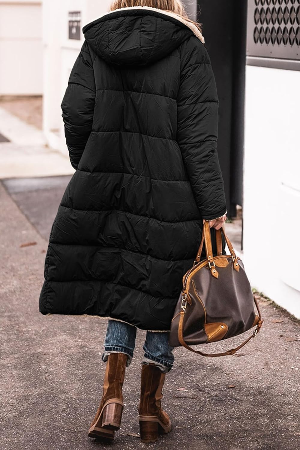 Warme Lange Dames Winterjas met Capuchon – Stijlvol & Comfortabel
