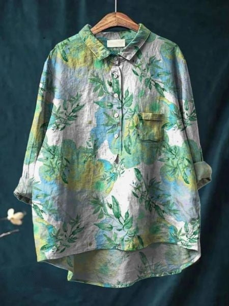 Thyra – Bloemenprint blouse