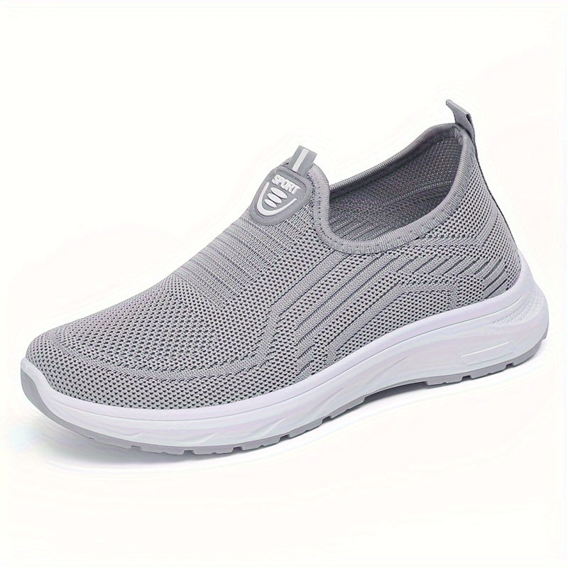 Veloura - Ademende effen slip-on modeschoenen