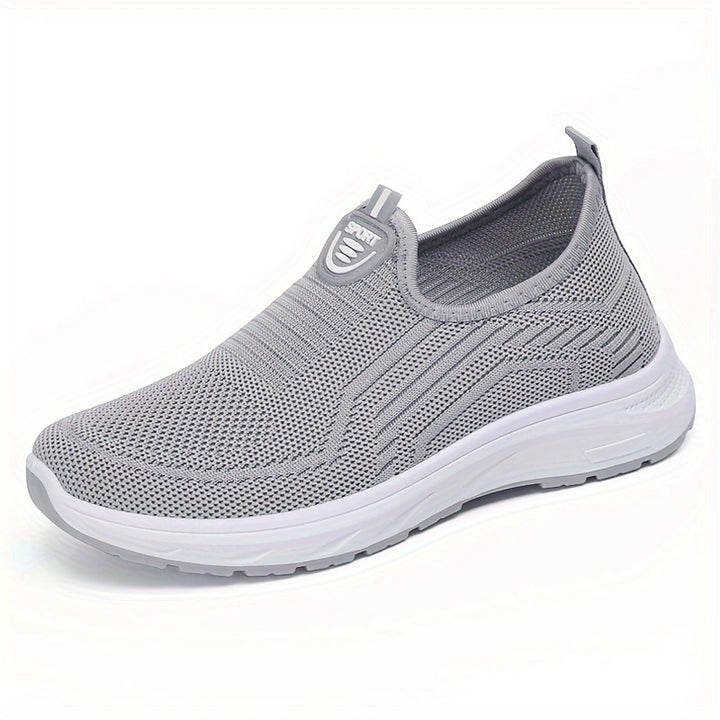 Veloura - Ademende effen slip-on modeschoenen