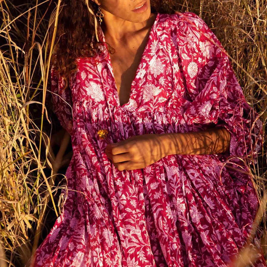 Isla™ Boho bloemenjurk