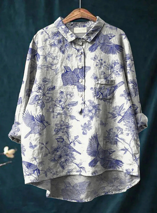 Harper | Klassieke bloemenblouse