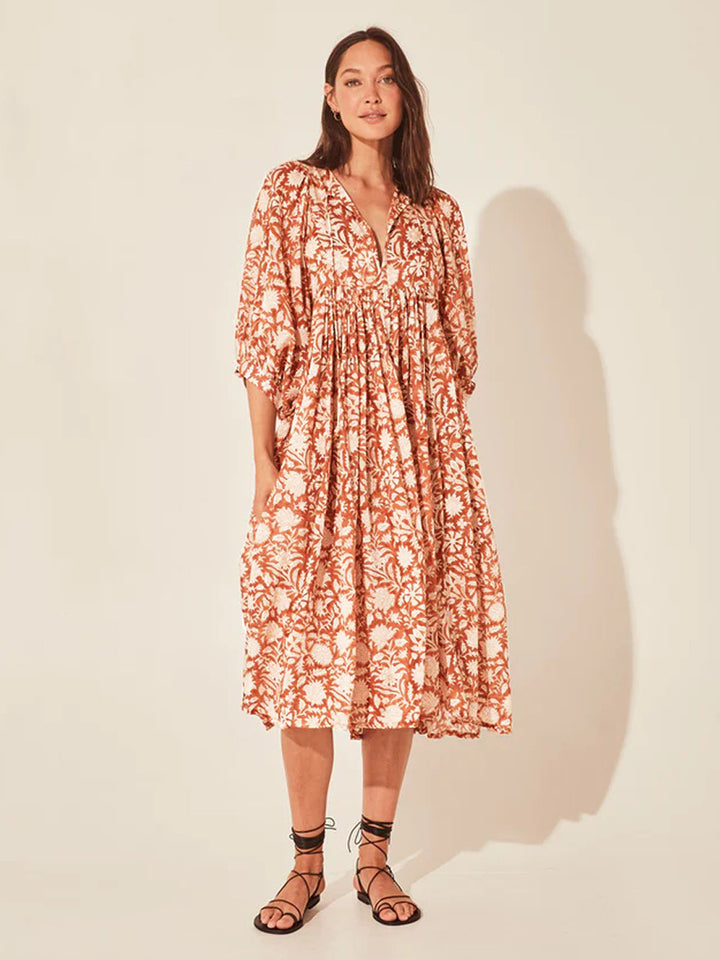 Isla™ Boho bloemenjurk