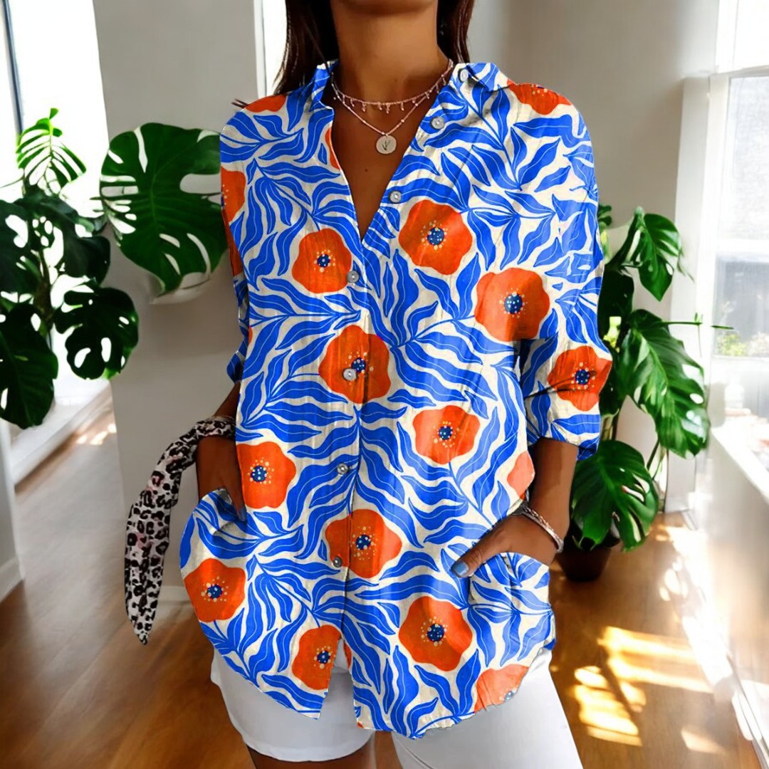 Signe - Vintage blouse voor elke dag