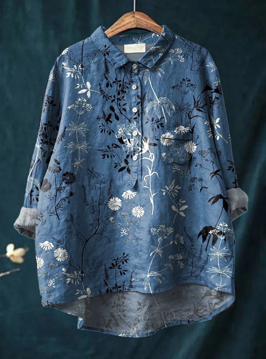 Harper | Klassieke bloemenblouse