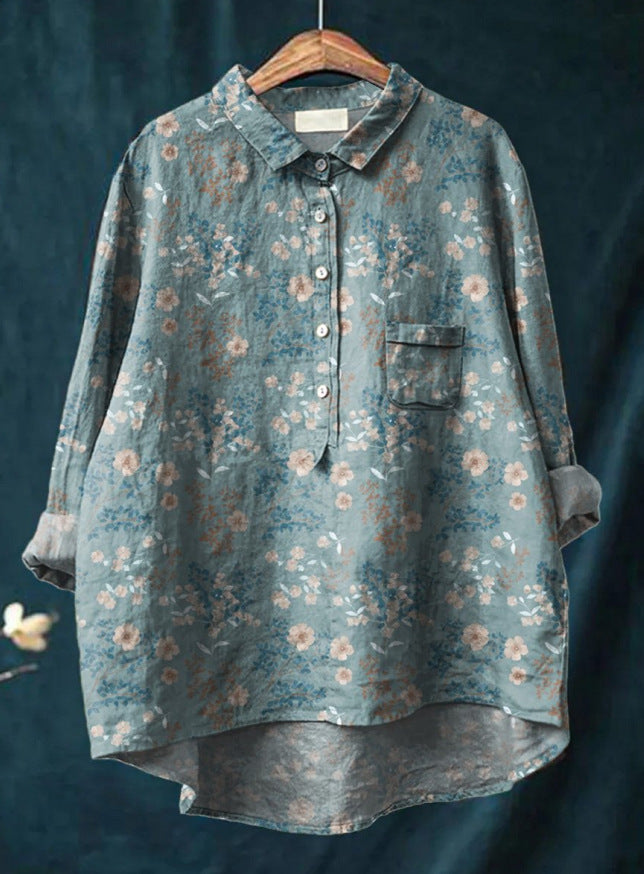 Harper | Klassieke bloemenblouse