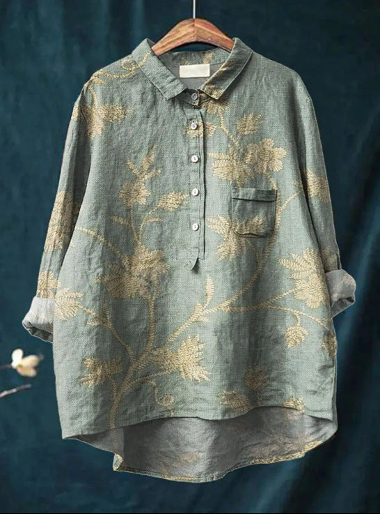 Harper | Klassieke bloemenblouse