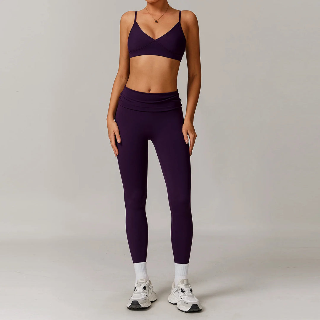 2-delige trainingsset – sport-bh + legging