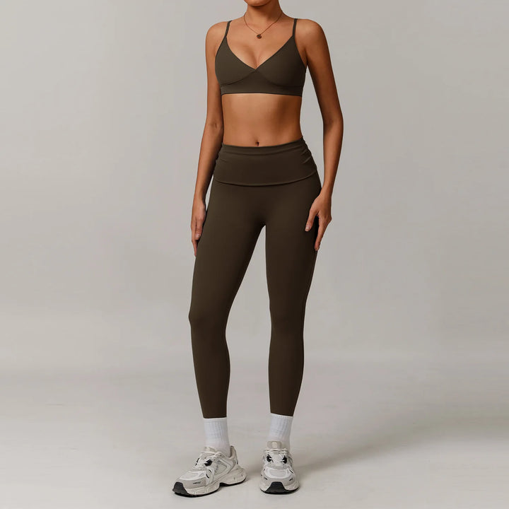 2-delige trainingsset – sport-bh + legging