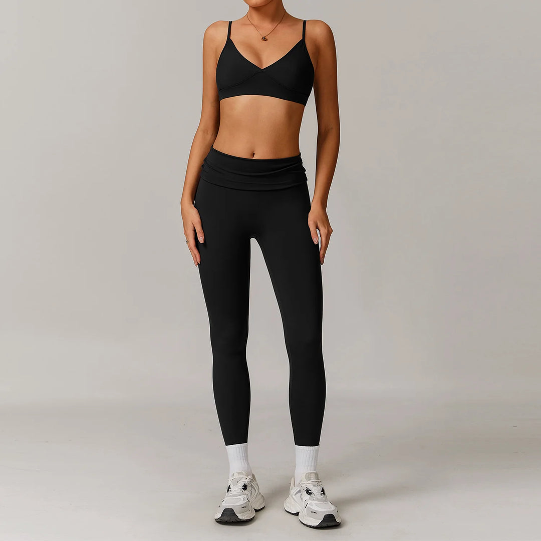 2-delige trainingsset – sport-bh + legging