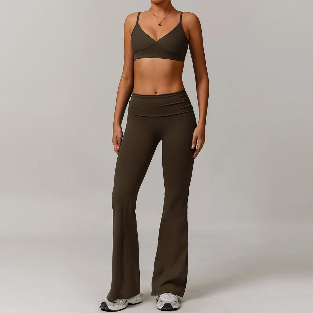 2-delige trainingsset – sport-bh + legging