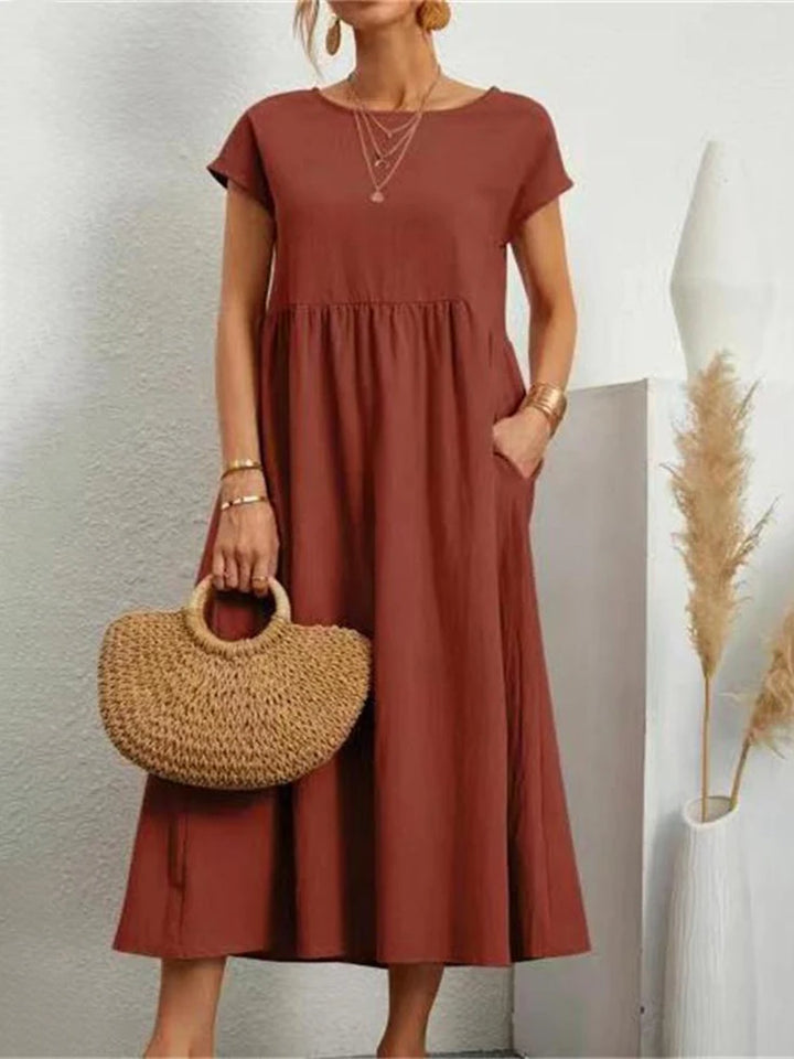 Elegante maxi-jurk
