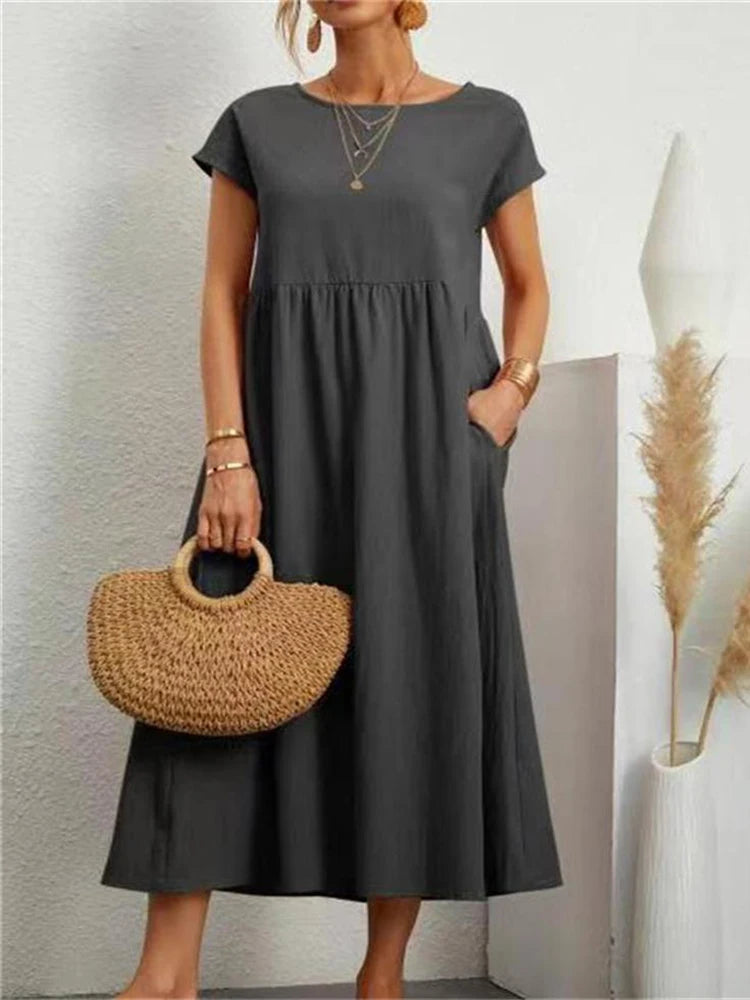 Elegante maxi-jurk