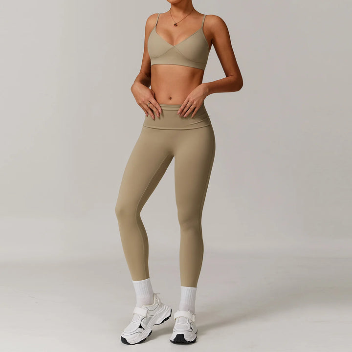 2-delige trainingsset – sport-bh + legging
