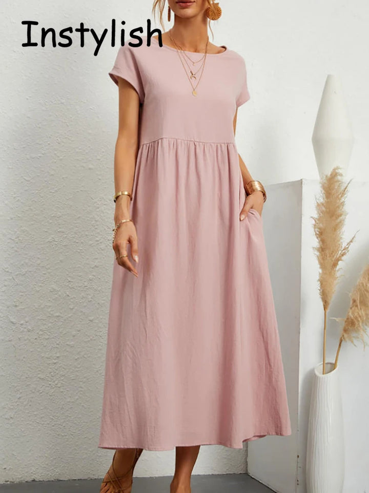 Elegante maxi-jurk