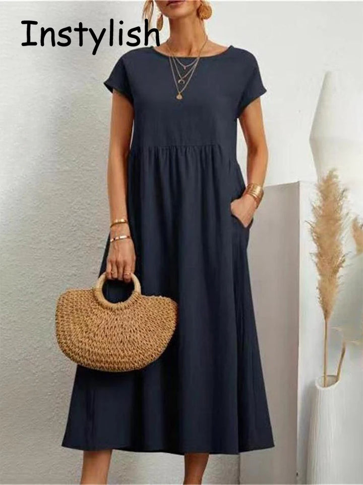 Elegante maxi-jurk