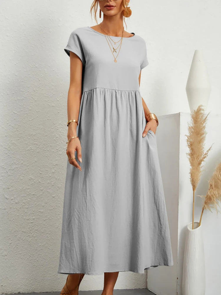 Elegante maxi-jurk