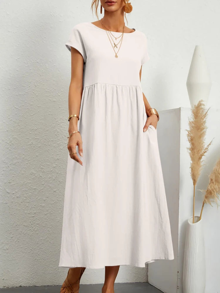Elegante maxi-jurk