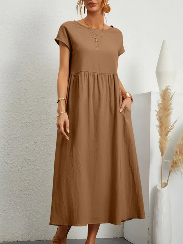 Elegante maxi-jurk