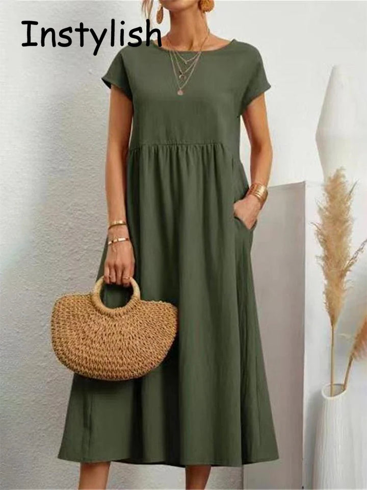 Elegante maxi-jurk