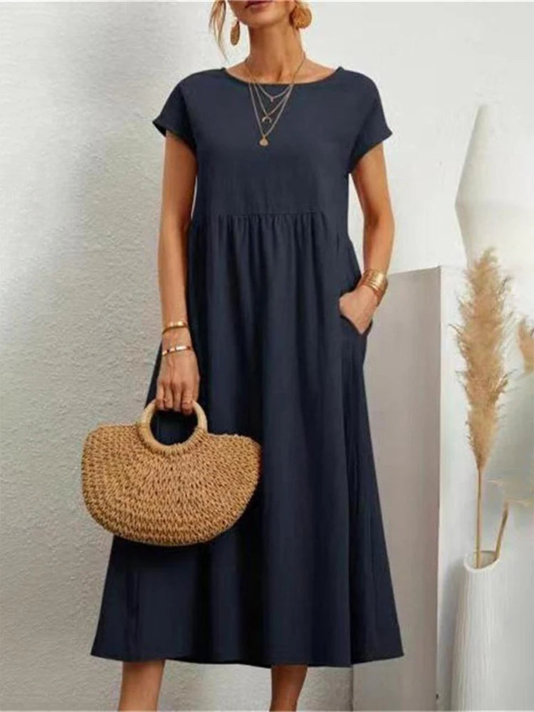 Elegante maxi-jurk