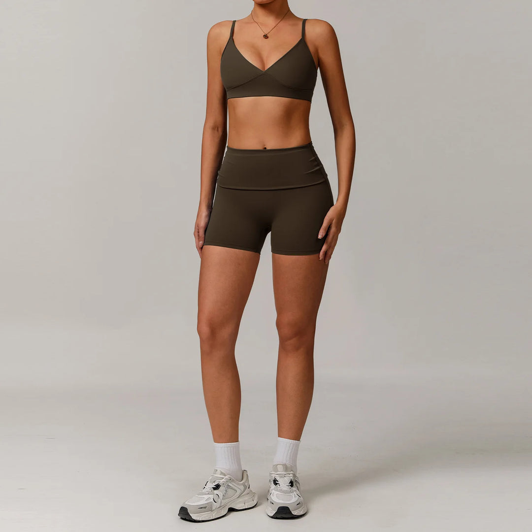 2-delige trainingsset – sport-bh + legging