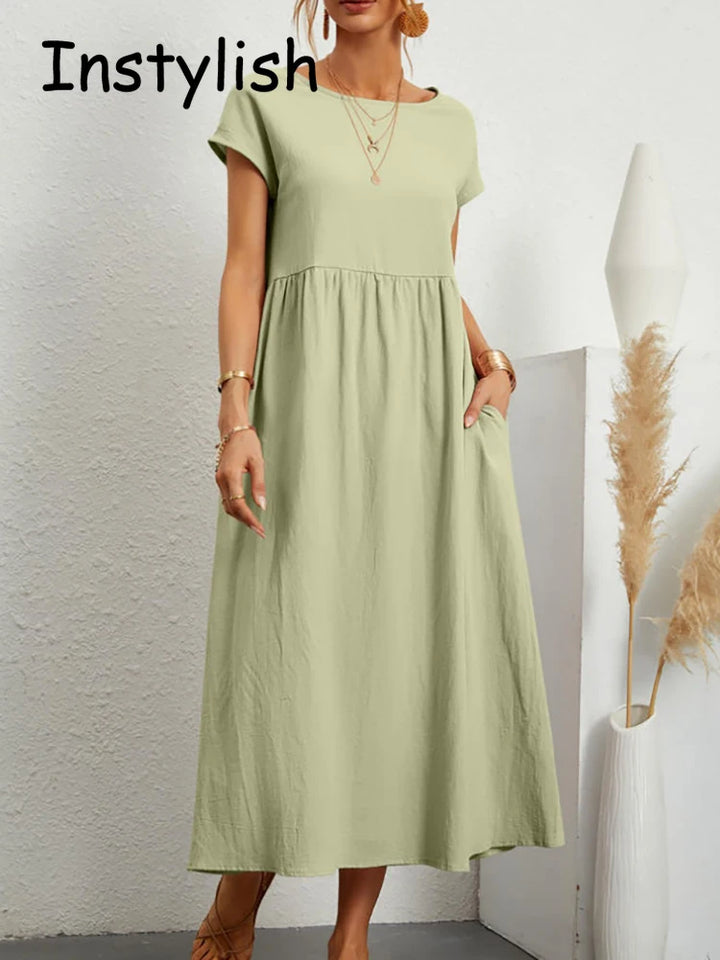 Elegante maxi-jurk
