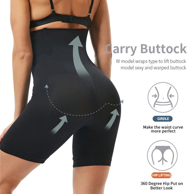 Shaping-shorts met hoge taille